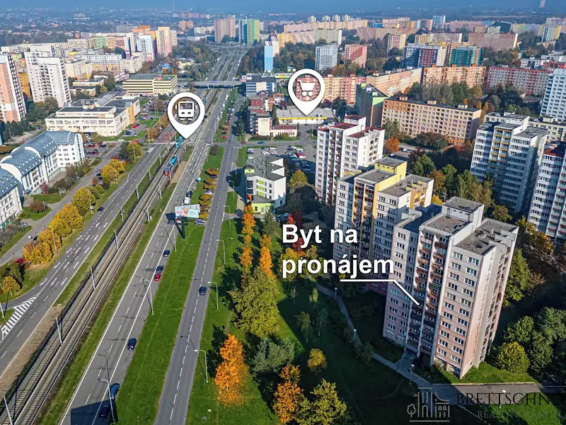 Pronájem bytu 1+1 40 m², Ostrava – náhled fotky 1