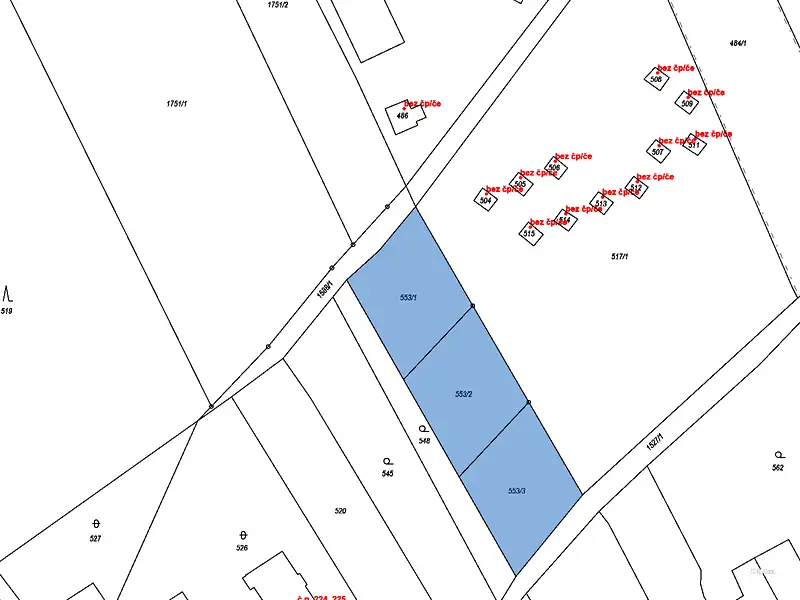 Prodej stavebního pozemku 2307 m², Sobotín – náhled fotky 3