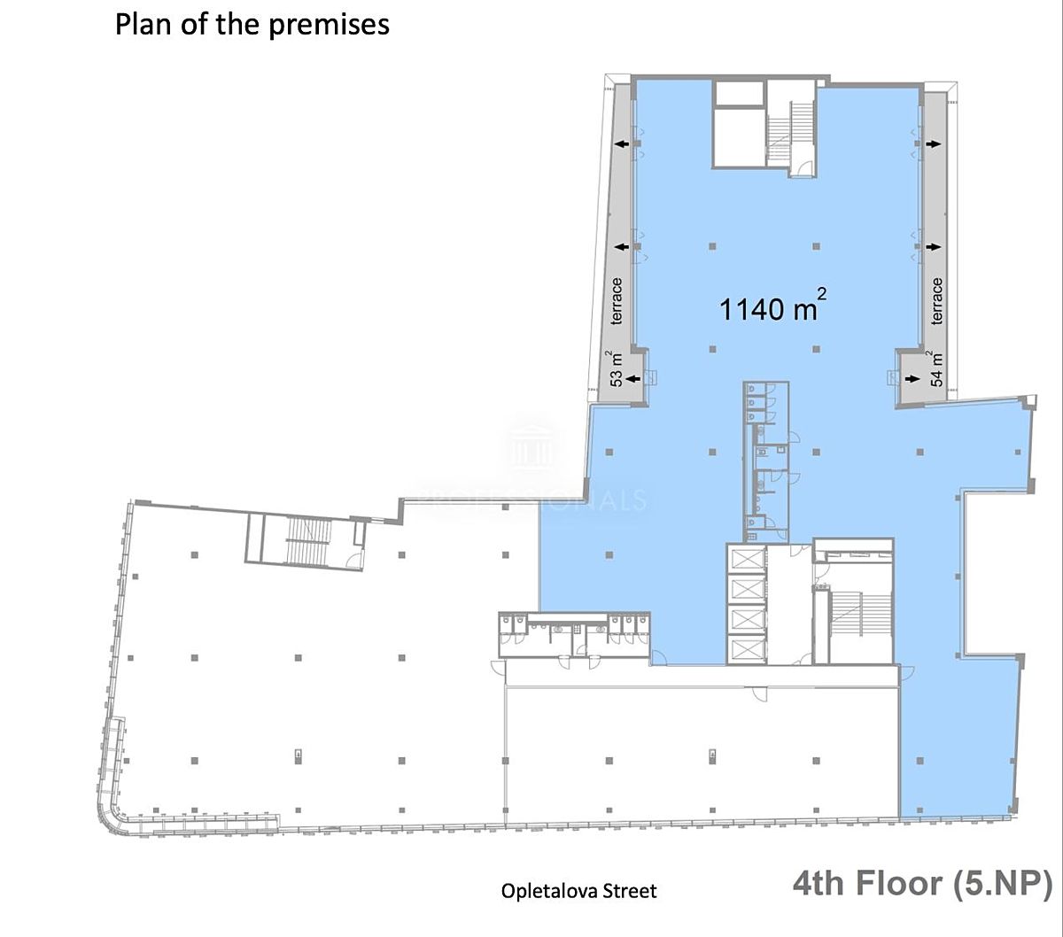 Pronájem kanceláře 481 m² – fotografie 5