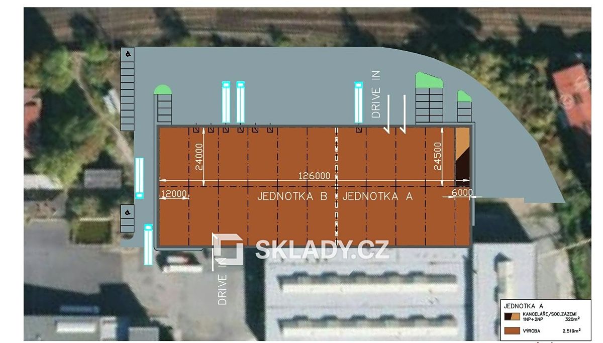 Pronájem skladového prostoru 6200 m² – fotografie 5