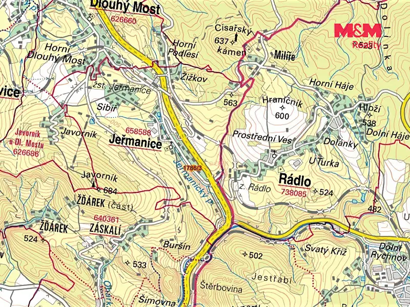 Prodej louky 2922 m², Jeřmanice – náhled fotky 2