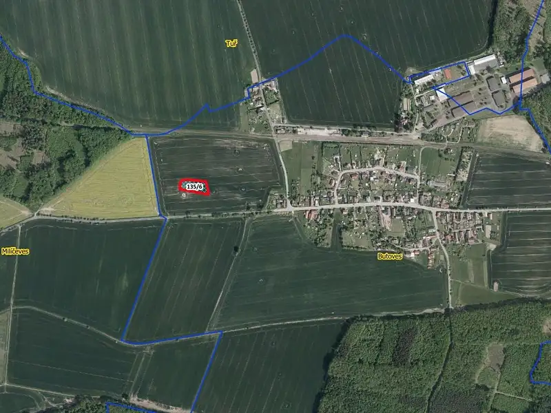 Prodej pole 2737 m², Butoves – náhled fotky 3