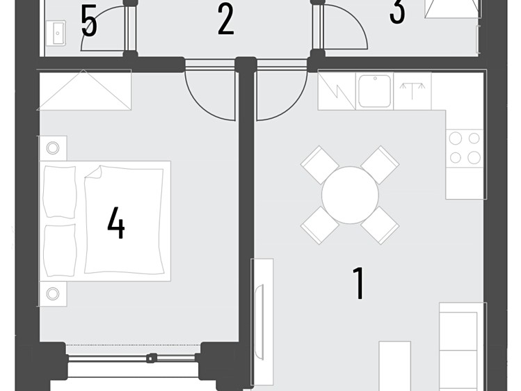 Wohnung 2+kk zum Kauf, 44 m² (13 von 26)