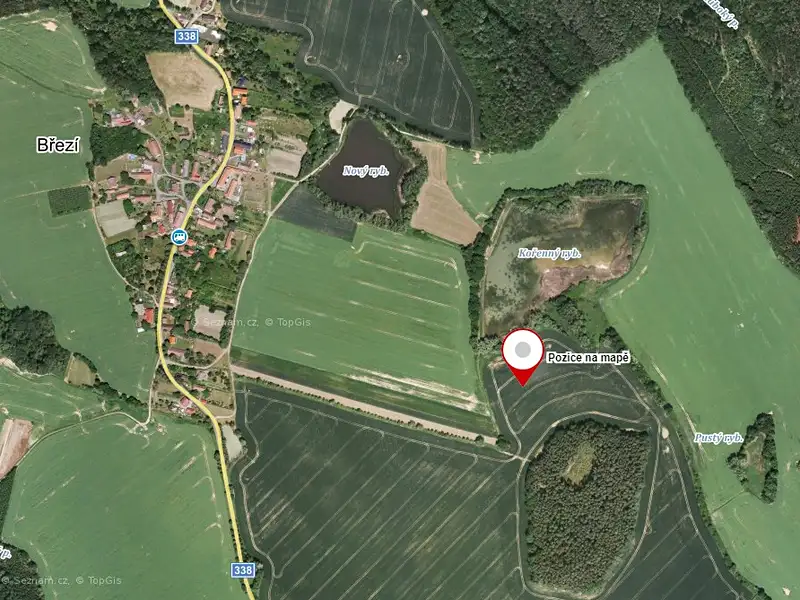 Prodej pole 3958 m², Zbýšov – náhled fotky 3