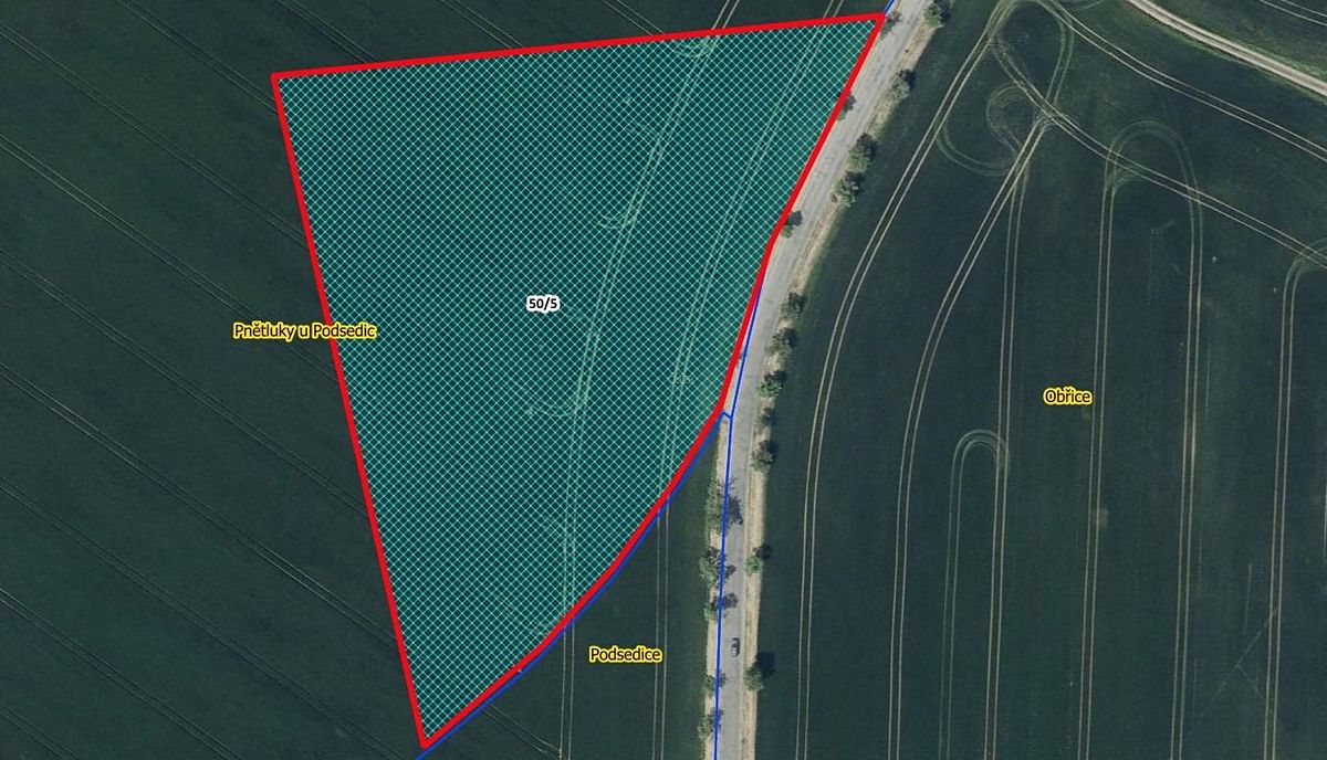 Prodej pole 16077 m², Podsedice – fotka 1 z 3