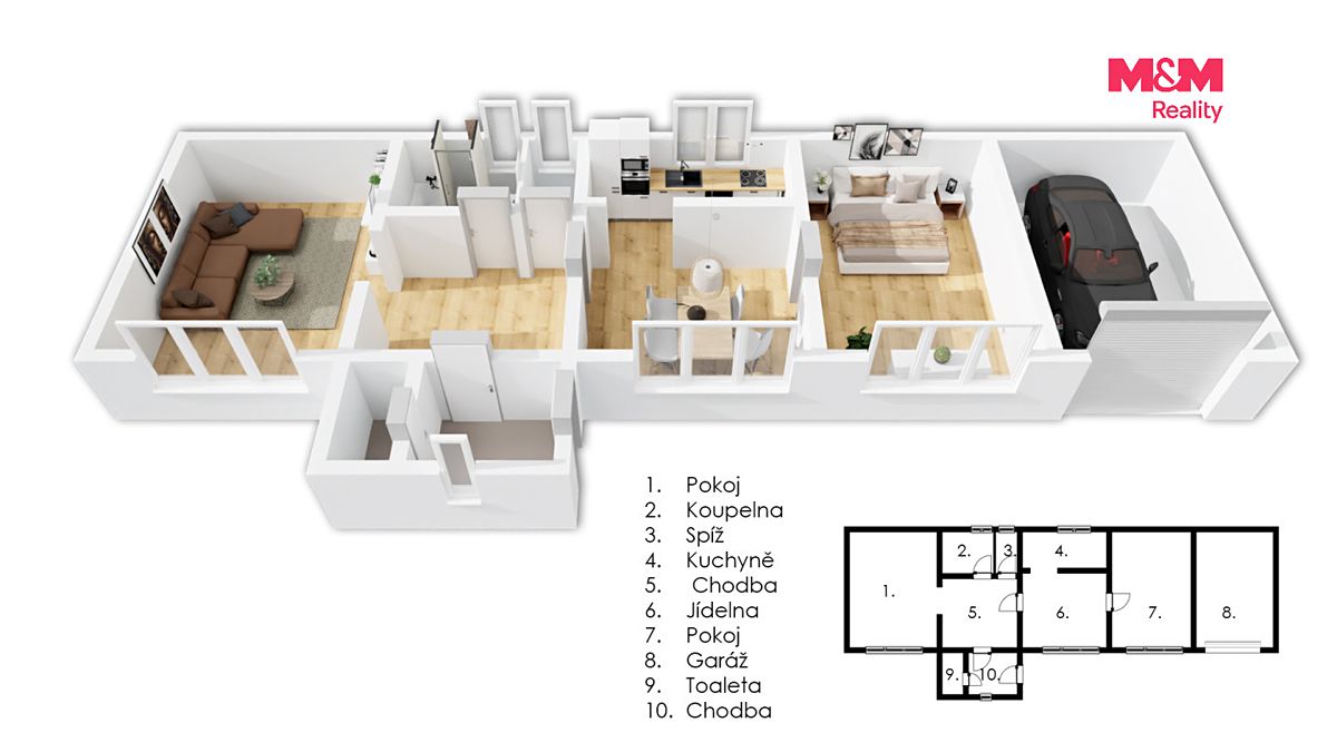 Prodej rodinného domu 88 m², pozemek 810 m² – fotografie 4