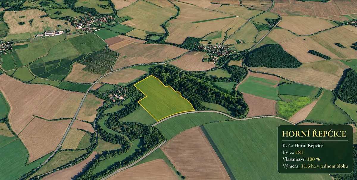 Prodej pole 116367 m²