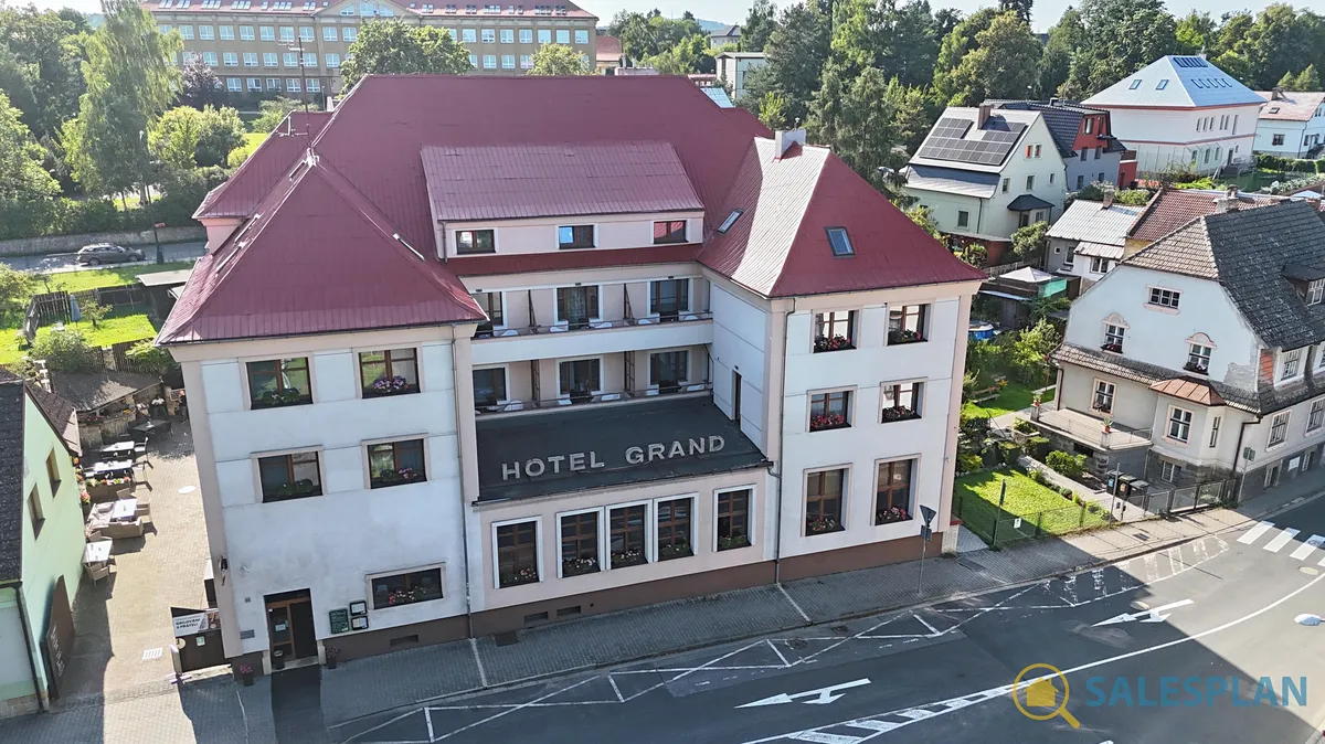 Prodej ubytovacího zařízení 1342 m²