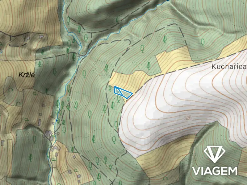 Prodej pole 1538 m², Halenkovice – náhled fotky 3