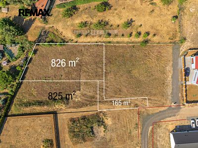 Prodej stavebního pozemku 826 m²