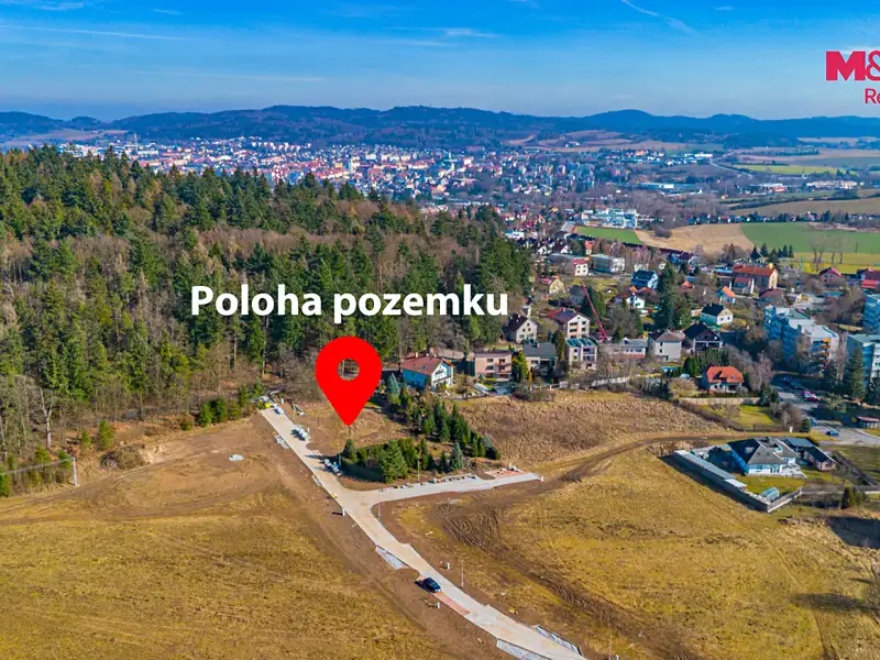 Prodej stavebního pozemku 1276 m², Písek – náhled fotky 2