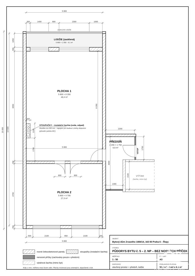 Prodej bytu 3+1 83 m² – fotografie 4