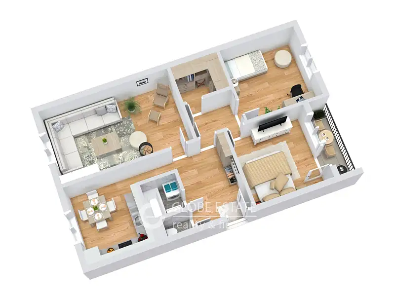 Prodej bytu 3+1 76 m², Praha – náhled fotky 3