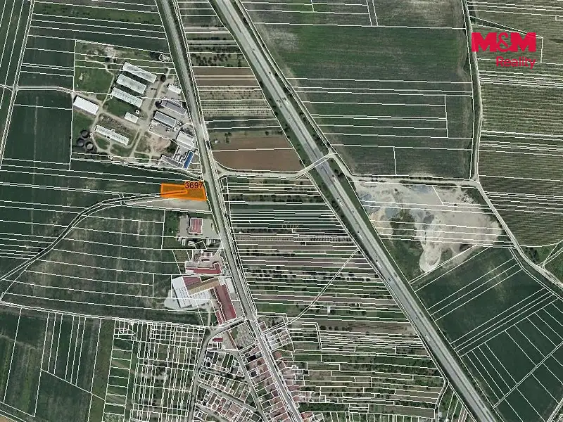 Prodej komerčního pozemku 2044 m², Starovičky – náhled fotky 3