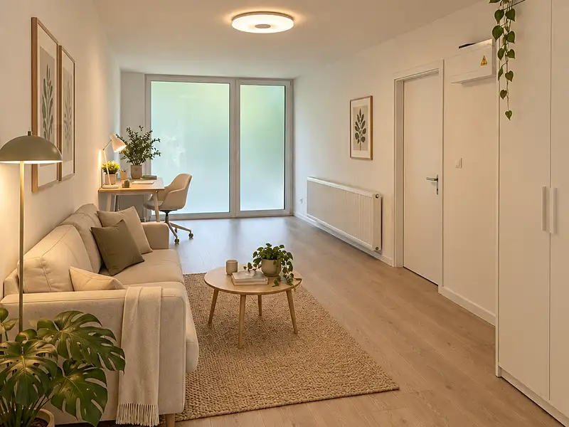 Pronájem bytu 1+kk 30 m², Pardubice – náhled fotky 2