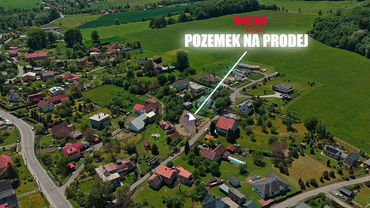 Prodej stavebního pozemku 837 m²