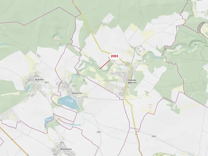 Dražba lesa 342 m², Hluboké Mašůvky – náhled fotky 1