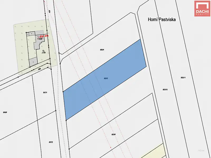Prodej pozemku 3866 m², Olomouc – náhled fotky 3