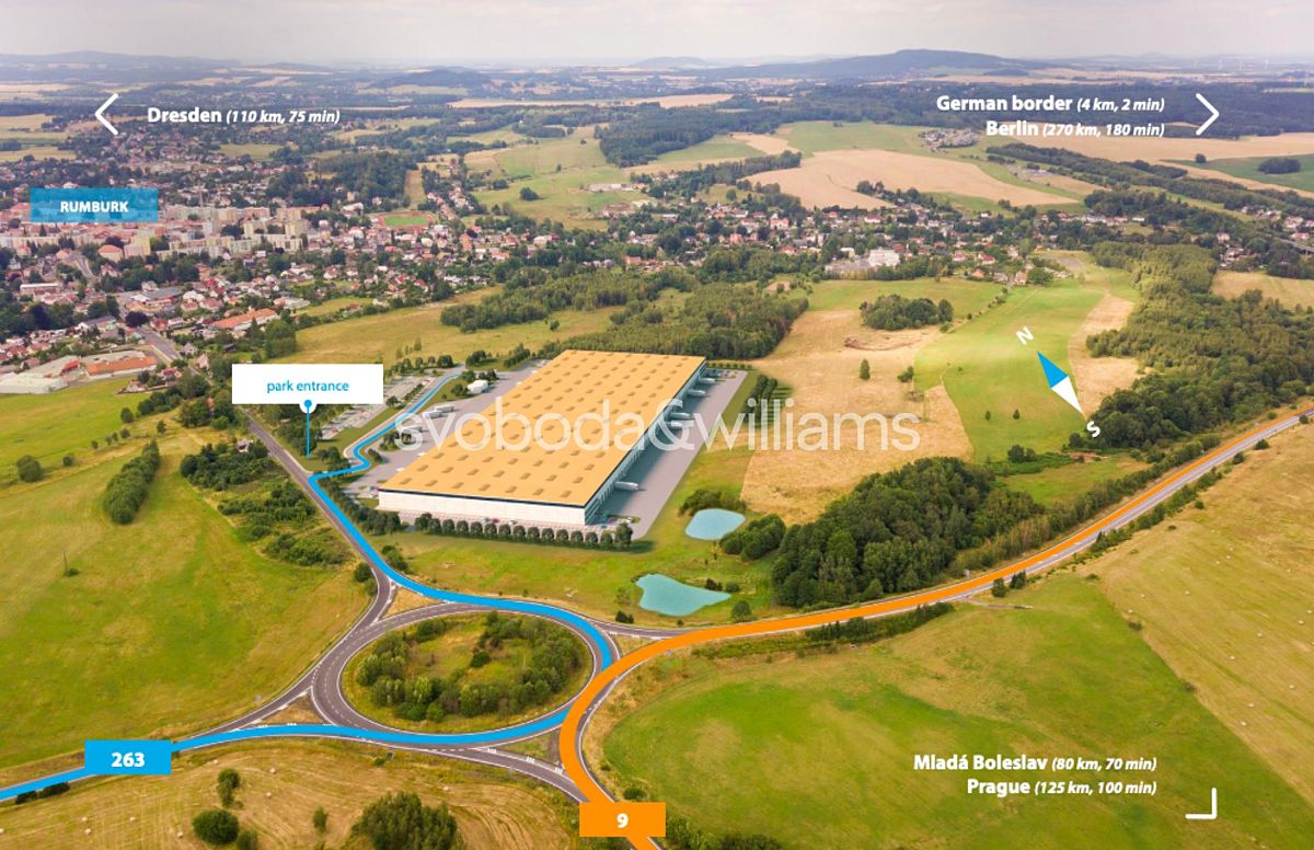 Pronájem výrobní haly, prostoru 40900 m² – fotografie 2