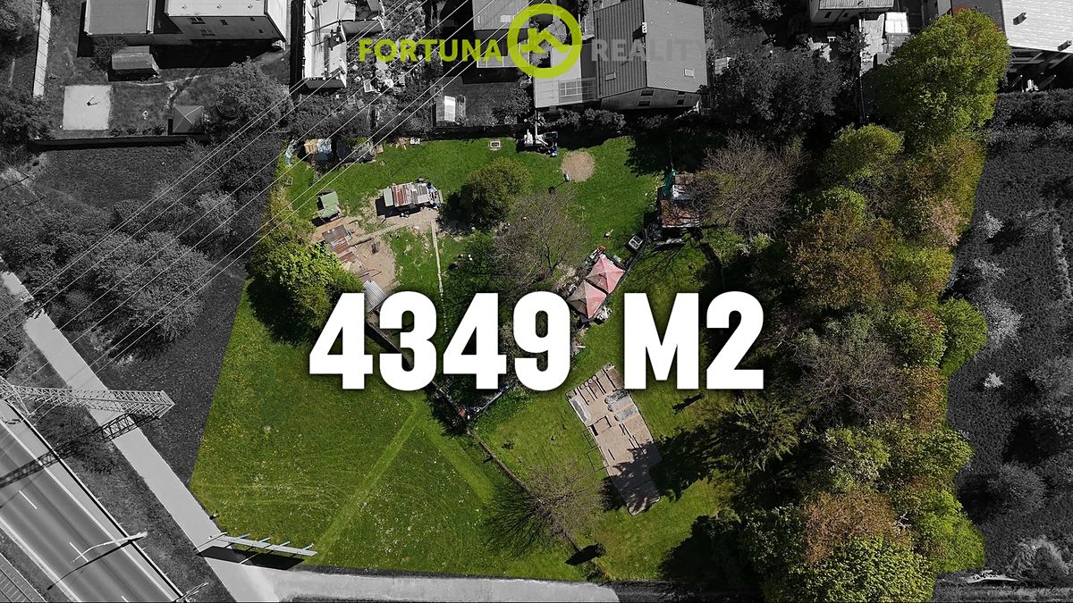 Prodej stavebního pozemku 4349 m², Ostrava – fotka 1 z 3