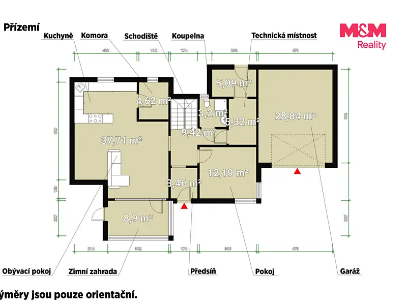 Prodej rodinného domu 157 m², pozemek 1029 m², Dolany – náhled fotky 3