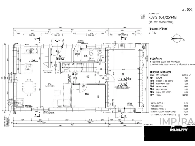 Prodej rodinného domu 110 m², pozemek 990 m², Úhonice – náhled fotky 3