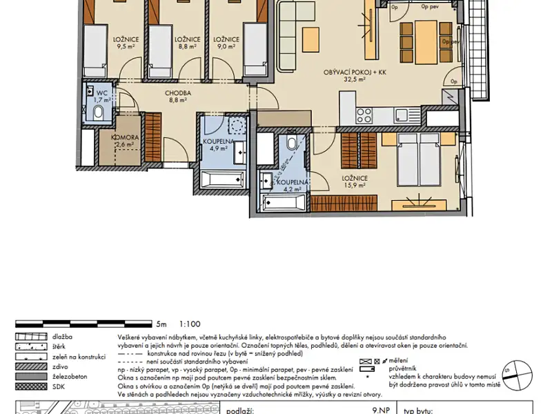 Prodej bytu 5+kk 106 m², Praha – náhled fotky 2