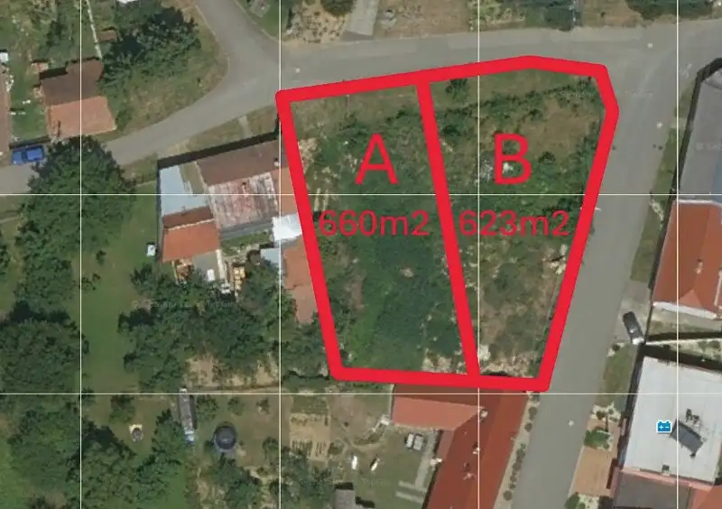 Prodej stavebního pozemku 660 m², Žeravice – náhled fotky 2