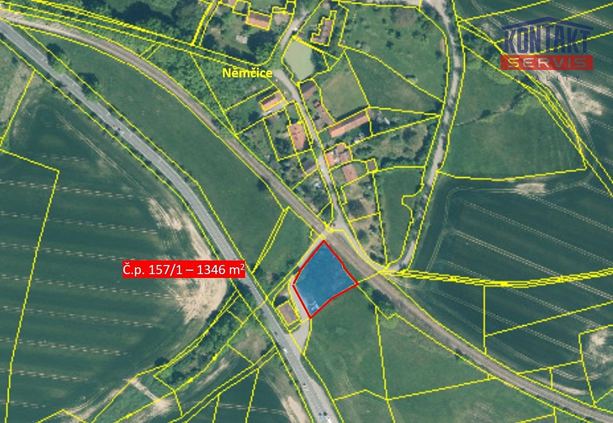 Prodej stavebního pozemku 1346 m², Sedlice – fotka 1 z 3