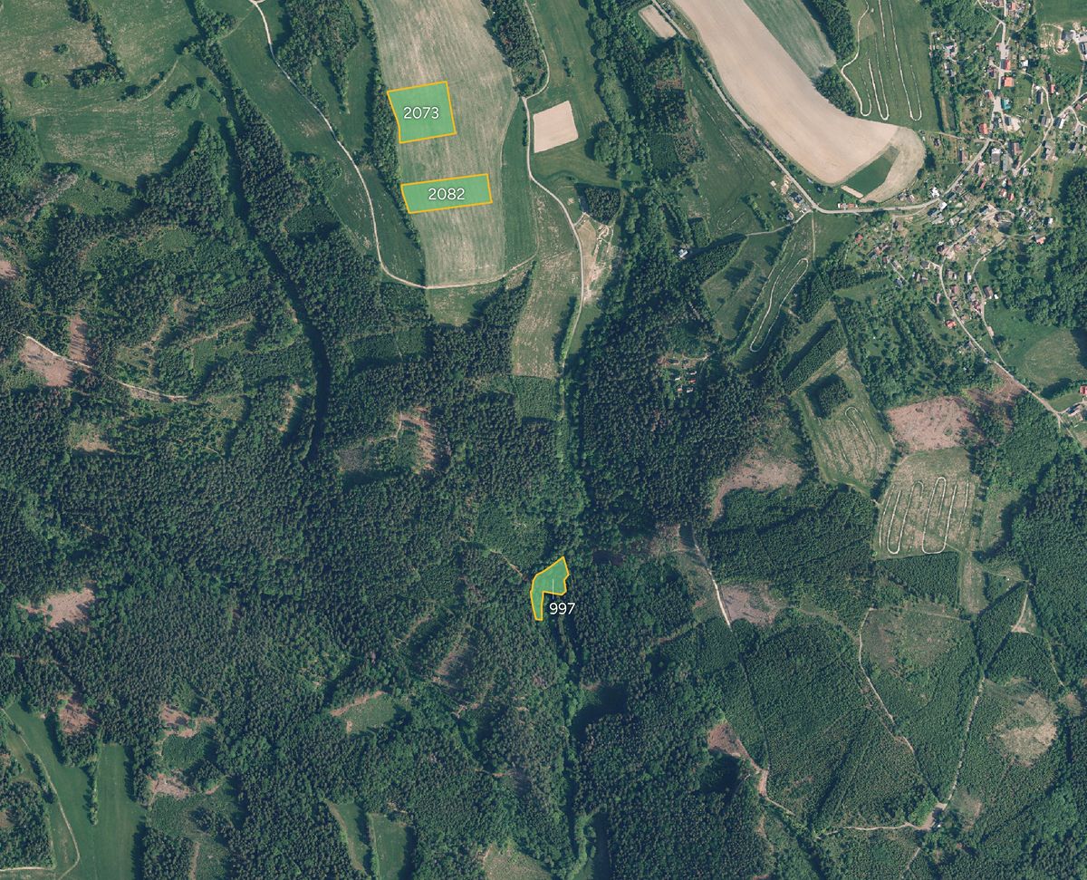Prodej pole 19916 m²