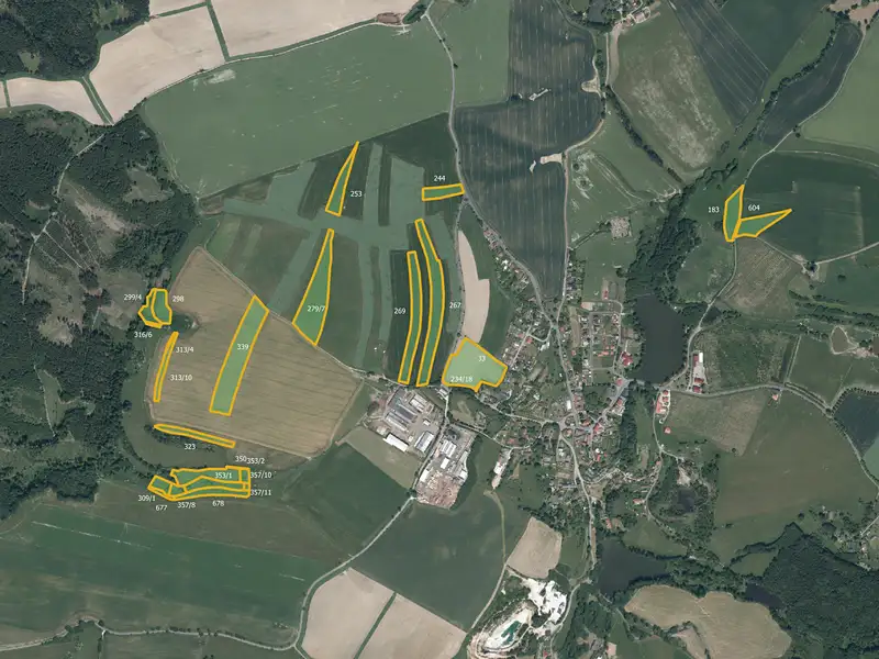 Prodej pole 71012 m², Bohdaneč – náhled fotky 1
