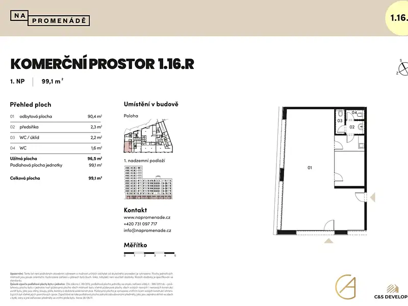 Prodej obchodního prostoru 99 m², Brno – náhled fotky 3