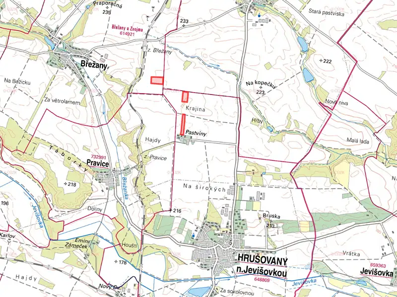 Prodej pole 90356 m², Hrušovany nad Jevišovkou – náhled fotky 2