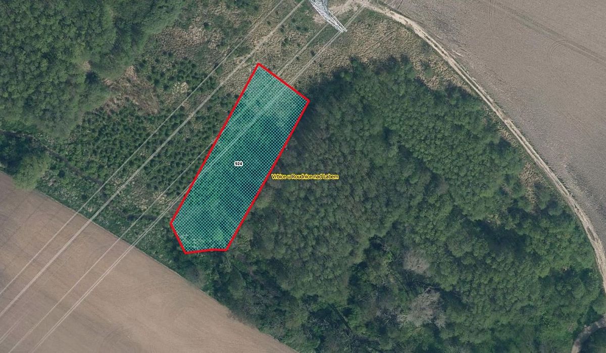 Prodej louky 2381 m², Vrbice – fotka 1 z 3