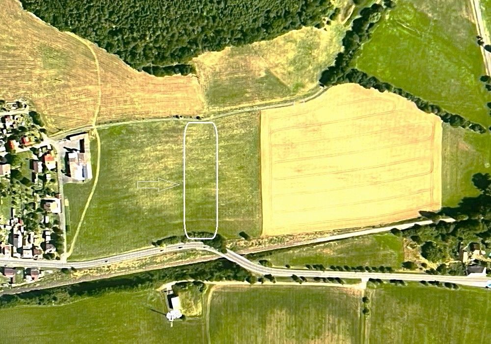 Prodej pole 1535 m² – fotografie 3