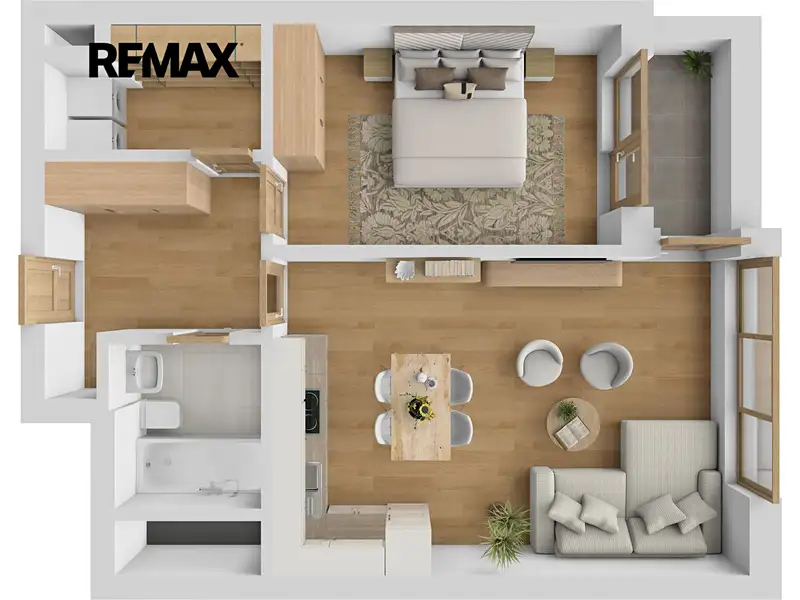 Pronájem bytu 2+kk 58 m², Praha – náhled fotky 2