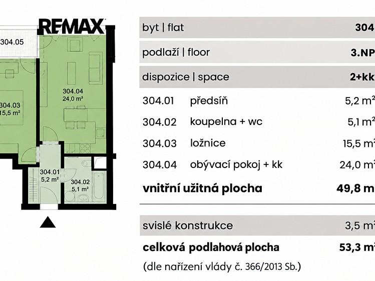 Wohnung 2+kk zur Miete, 53 m² (17 von 17)