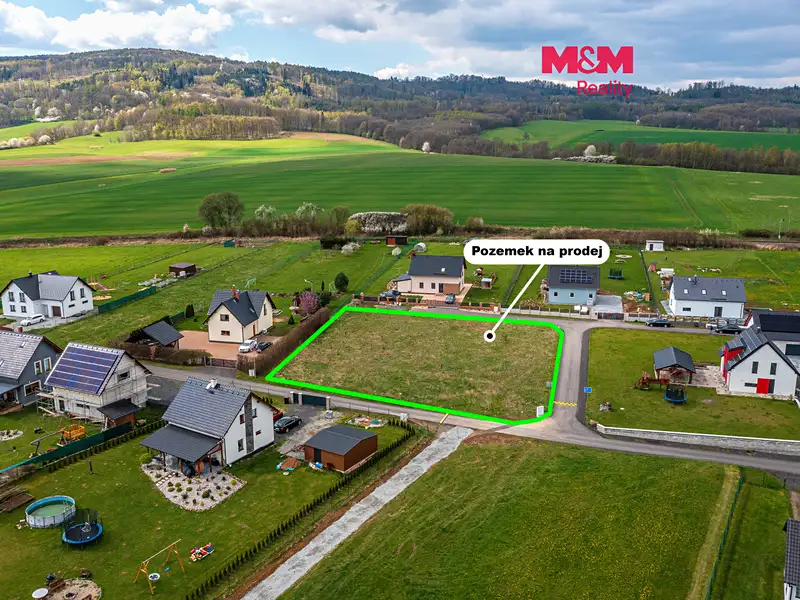 Prodej stavebního pozemku 2192 m², Horní Habartice – náhled fotky 1