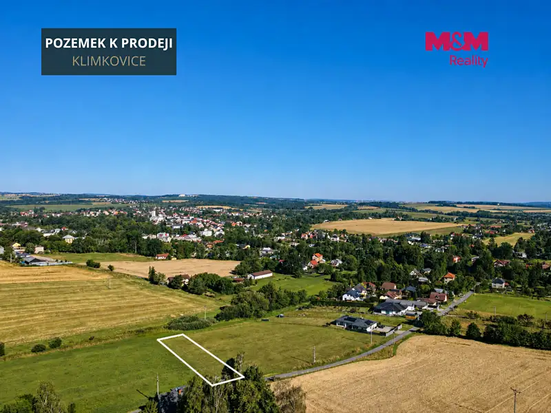 Prodej stavebního pozemku 2000 m², Klimkovice – náhled fotky 3