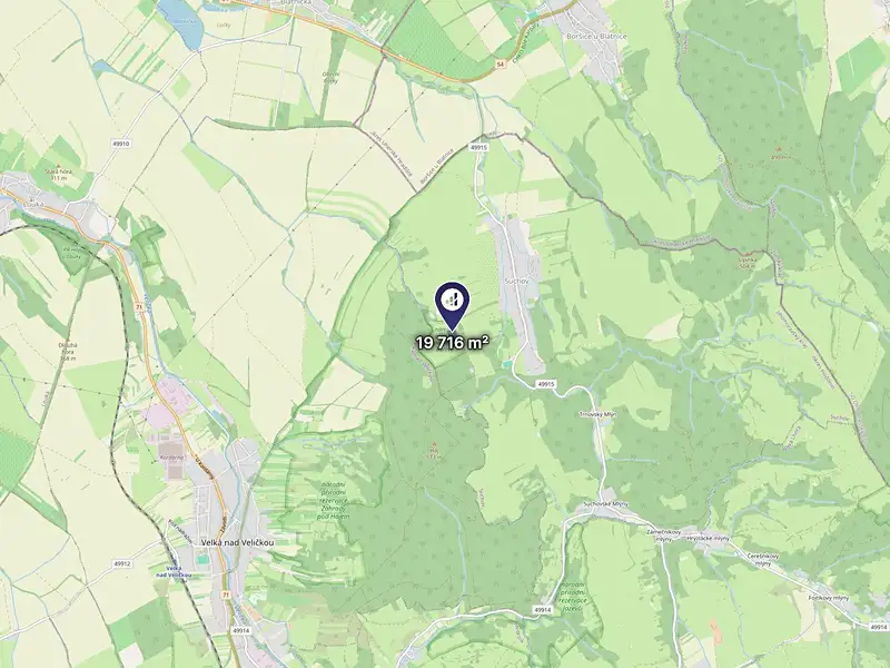 Prodej louky 19716 m², Suchov – náhled fotky 3