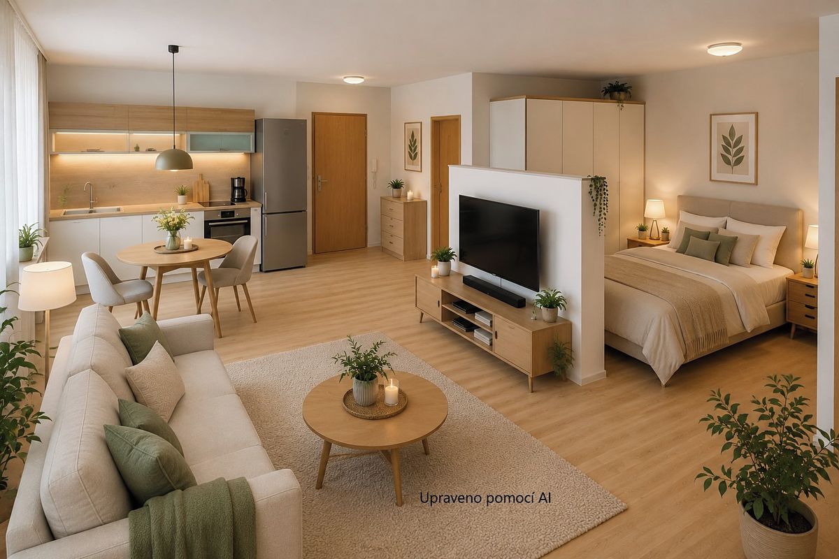 Pronájem bytu 1+kk 42 m²