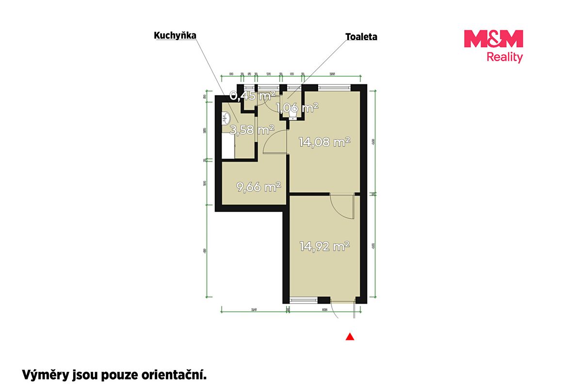 Pronájem obchodního prostoru 43 m² – fotografie 2