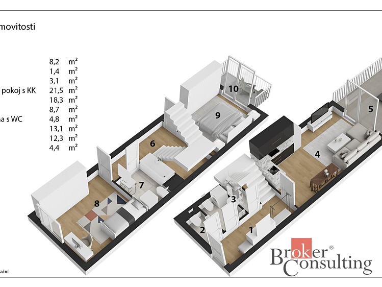 Prodej bytu 3+kk, 73 m² (12 z 21)