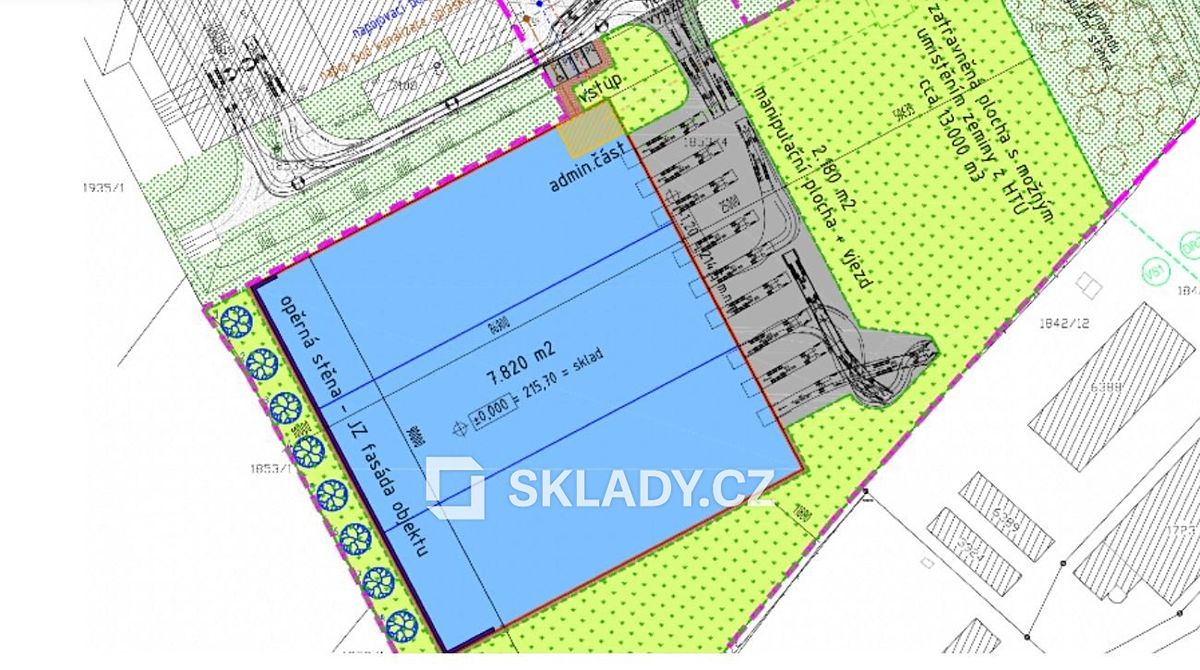 Pronájem skladového prostoru 2500 m² – fotografie 2