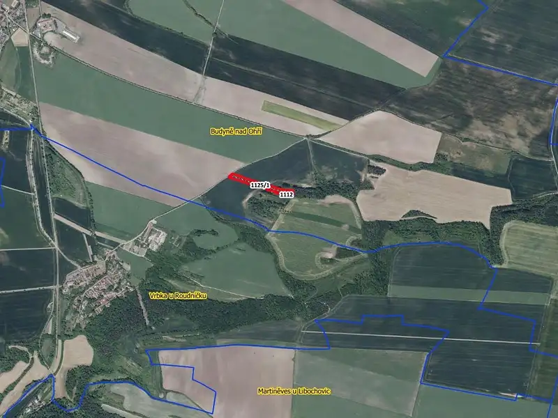 Prodej pole 7769 m², Budyně nad Ohří – náhled fotky 2