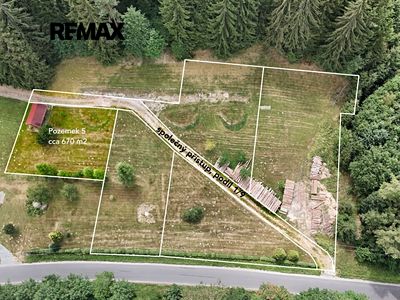 Prodej stavebního pozemku 670 m²