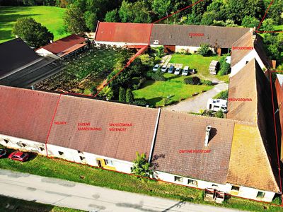 Prodej zemědělské usedlosti 1200 m², pozemek 4972 m²