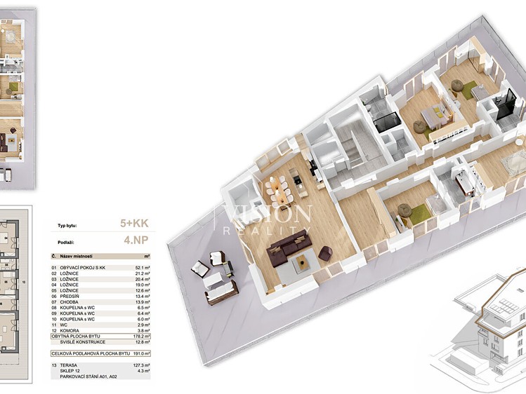 Prodej bytu 5+kk, 178 m² (4 z 31)