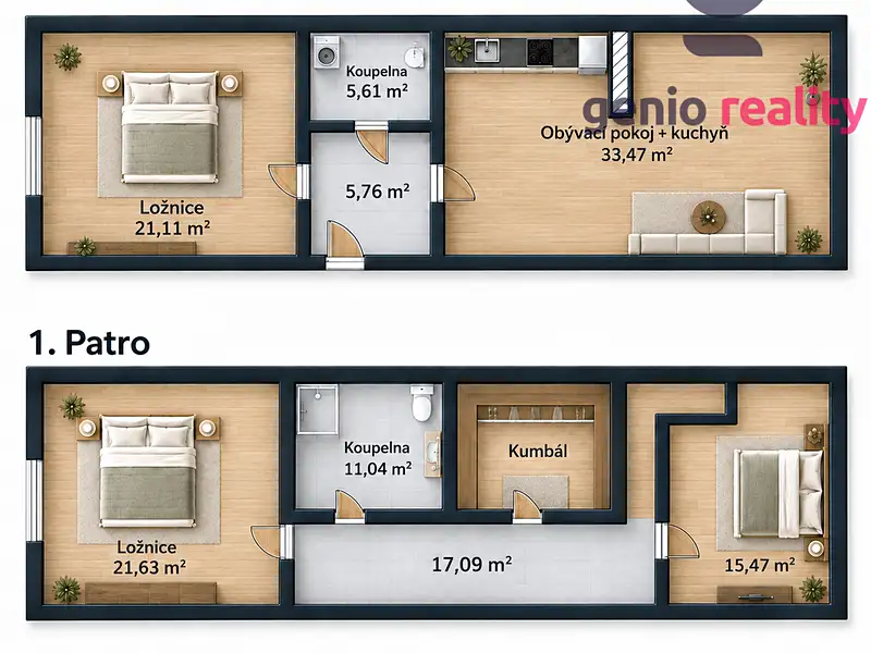 Prodej rodinného domu 130 m², pozemek 299 m², Nevratice – náhled fotky 2