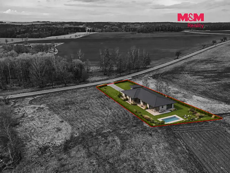 Prodej stavebního pozemku 1596 m², Olbramov – náhled fotky 3
